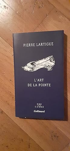 Imagen del vendedor de L ART DE LA POINTE. a la venta por Librairie Sainte-Marie