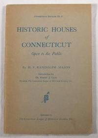 Seller image for Historic Houses of Connecticut Open to the Public for sale by Resource Books, LLC