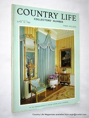 Country Life Magazine. 1965, June 10, Collectors Number. Miss Veronica Collet, Hampton Ampner Hou...