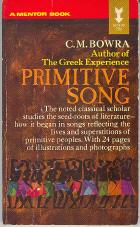 Seller image for Primitive Song for sale by Callaghan Books South