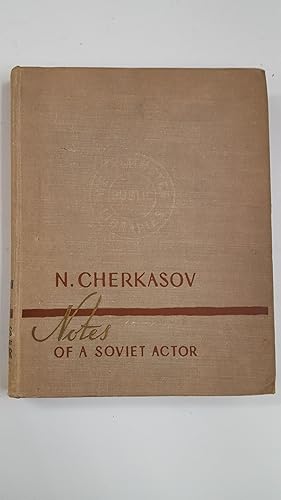 Imagen del vendedor de NOTES OF A SOVIET ACTOR. a la venta por Cambridge Rare Books