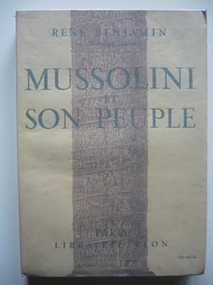 Mussolini et son peuple