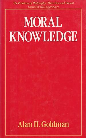 Seller image for Moral Knowledge (Problems of Philosophy) for sale by Sutton Books