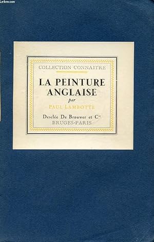 Bild des Verkufers fr LA PEINTURE ANGLAISE zum Verkauf von Le-Livre