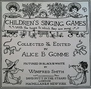 Seller image for [Smith, Winifred] Children's Singing Games for sale by Nudelman Rare Books