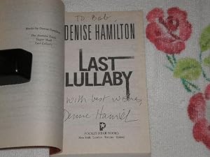 Seller image for Last Lullaby: An Eve Diamond Novel: Signed for sale by SkylarkerBooks