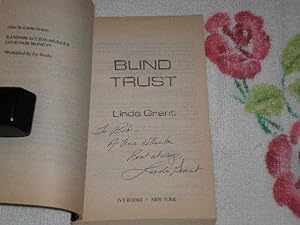 Image du vendeur pour Blind Trust: Signed mis en vente par SkylarkerBooks