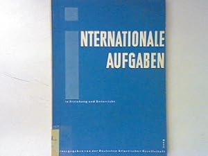 Bild des Verkufers fr Internationale Aufgaben in Erziehung und Unterricht - ein Handbuch. zum Verkauf von books4less (Versandantiquariat Petra Gros GmbH & Co. KG)