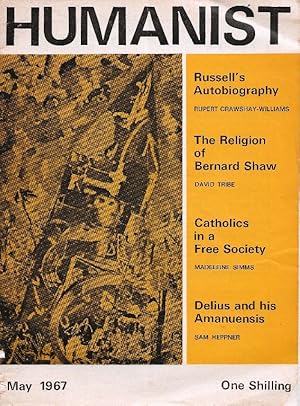 Russell's Autobiography [Review, 4pp] in Humanist, edited by Hector Hawton