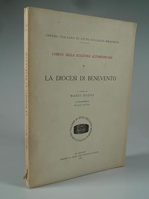 Bild des Verkufers fr Corpus della Scultura altomedievale V: La Diocesi di Benevento. zum Verkauf von Antiquariat Dorner