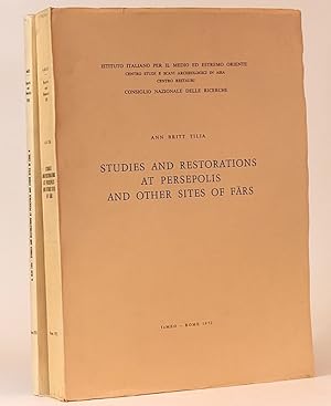 Imagen del vendedor de Studies and Restorations at Persepolis and Other Sites of Fars, I-II. (Reports and Memoirs). [TWO VOLUMES]. a la venta por Librarium of The Hague