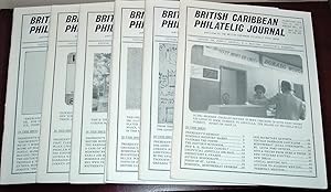 British Caribbean Philatelic Journal, 1975 Complete, Vol. 15, Nos. 1 to 6