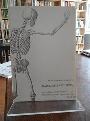Antiquariatskatalog 98 Naturwissenschaften. Eberhard Albert Universitätsbuchhandlung Freiburg i. Br.