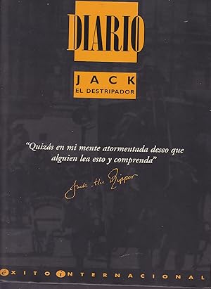 Bild des Verkufers fr DIARIO DE JACK EL DESTRIPADOR 1EDICION (Colecc A Sangre Fra) zum Verkauf von CALLE 59  Libros
