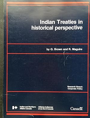 Image du vendeur pour Indian Treaties in Historical Perspective mis en vente par Joseph Burridge Books