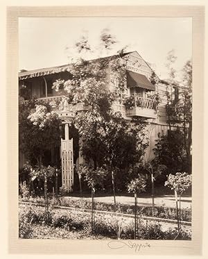 Twenty-Seven Original Photographs by Fred R. Dapprich of Santa Barbara Residences [ALL WITH ORIGI...