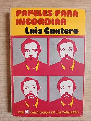Seller image for PAPELES PARA INCORDIAR for sale by Gibbon Libreria