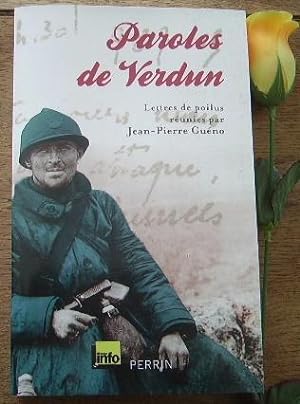 Image du vendeur pour Paroles de Verdu. Lettres de poilus mis en vente par Bonnaud Claude