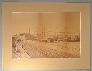 TUDOR WHARVES ICE: THE SHIPS ANAHUAC, LUCY S. WILLS AND ANNA DECATUR