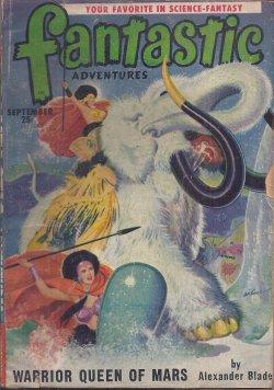 Seller image for FANTASTIC ADVENTURES: September, Sept. 1950 for sale by Books from the Crypt