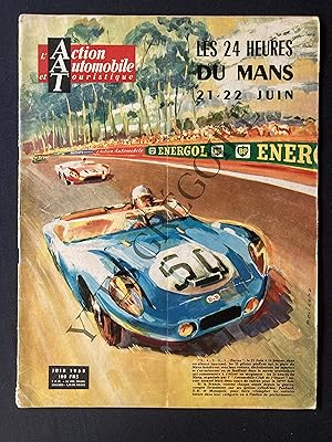 L'ACTION AUTOMOBILE ET TOURISTIQUE-JUIN 1958-LES 24 HEURES DU MANS 21-22 JUIN