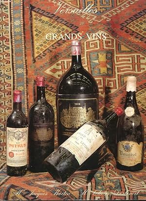 Seller image for VERSAILLES. GALERIE DES CHEVAU-LEGERS. EXCEPTIONNEL ENSEMBLE DE GRANDS VINS. 21, 22 OCTOBRE 1989. for sale by Le-Livre