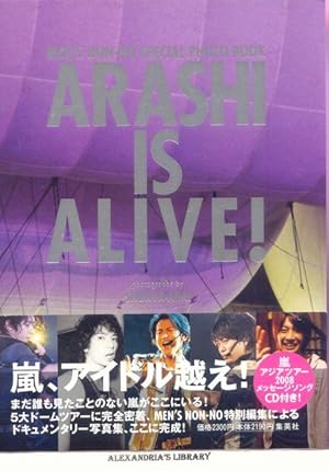 Arashi is Alive! Men's Non-no Special Photo Book (w/CD)