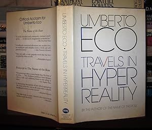 Seller image for TRAVELS IN HYPERREALITY Essays for sale by Rare Book Cellar