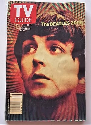 Seller image for TV Guide (Vol. 48 No. 46, Issue #2485, November 11-17, 2000) (Paul McCartney Cover "The Beatles 2000 - One of Four Collector's Covers This Week") for sale by Bloomsbury Books