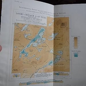 MAP OF LOCHS CROCACH & AN TUIRC ( Roe Basin) from the BATHYMETRICAL SURVEY OF THE FRESHWATER LOCH...