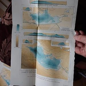 MAP OF LOCHS BAD A'GHAILL and LOCH OWSKEICH (Garvie Basin) from the BATHYMETRICAL SURVEY OF THE F...