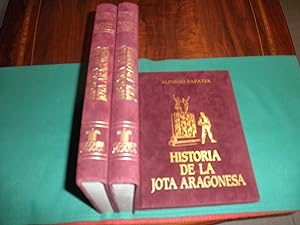 Historia de la jota aragonesa. Prologo de Pedro Lain Entralgo. 3 Volumenes