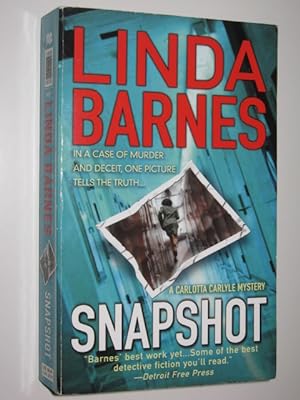 Seller image for Snapshot - Carlotta Carlyle Mystery for sale by Manyhills Books