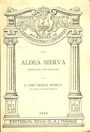 Seller image for ALDEA SIERVA (ESPEJO DEL VIVIR NACIONAL) for sale by Libreria 7 Soles