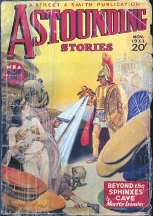 Seller image for Astounding Stories 1933 Vol. 12 # 03 November: The Lovely Ghost / Prisms of Space / in the Shadow of the Tii / Dead Star Station / The Man from Cincinnati / My Lady of the Tunnel / Beyond the Sphinxes' Cave / Plane People / Telegraph Plateau for sale by John McCormick