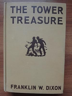 The Hardy Boys: The Tower Treasure (White spine dust jacket)