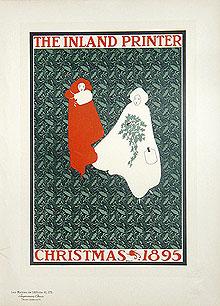 CHRISTMAS 1895 - The Inland Printer - Pl. 172. Maîtres de l'Affiche