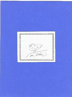 SIGNED BOOKPLATES/AUTOGRAPHS by children's author/illustrator ALIKI