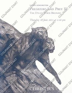 PREDATORS AND PREY II. THE DYLAN LEWIS BRONZES. [ EAGLE OWL. GIANT EAGLE OWL MAQUETTE. MOTHER AND...