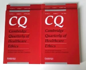 CQ, Cambridge Quarterly Healthcare Ethics, Volume 13, Number 1-4, Jahrgang 2004, 4 von 4 Heften