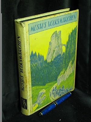 Image du vendeur pour Volksmrchen der Deutschen - Fr die Jugend ausgewhlt und bearbeitet - mit 13 farbigen und vielen schwarzen Bildern - aus der Reihe: Aus Sang und Sage - Eine Mrchen-, Schwank- und Sagenfolge - mis en vente par Erlbachbuch Antiquariat