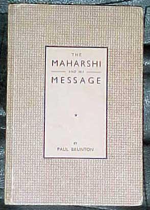 The Maharshi and his Message