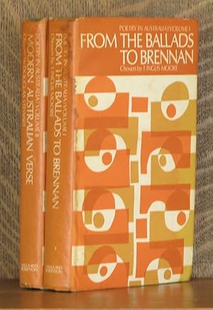 Seller image for POETRY IN AUSTRALIA, FROM THE BALLADS TO BRENNAN, and MODERN AUSTRALIAN VERSE (2 VOL - COMPLETE SET) for sale by Andre Strong Bookseller