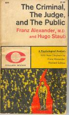 Seller image for The Criminal, the Judge and the Public for sale by Callaghan Books South