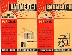 Batiment. I- Matériaux et procédés modernes. II - Confort-Salubrité.