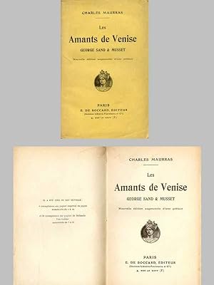 LES AMANTS DE VENISE. George Sand & Musset