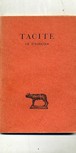 Image du vendeur pour VIE D'AGRICOLA. Texte tabli et traduit par E. De Saint-Denis. mis en vente par Librairie CLERC