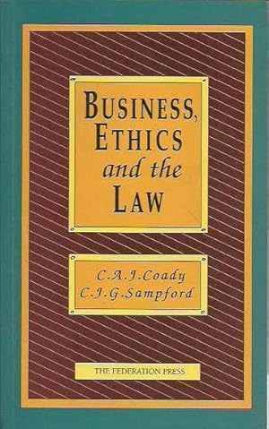 Bild des Verkufers fr Business, Ethics and the Law zum Verkauf von Fine Print Books (ABA)