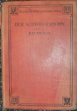 Seller image for Der Schwiegersohn (Heath's Modern Language Series) for sale by eclecticbooks