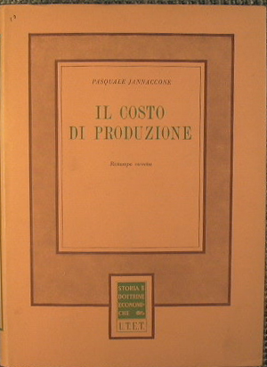 Il costo di produzione